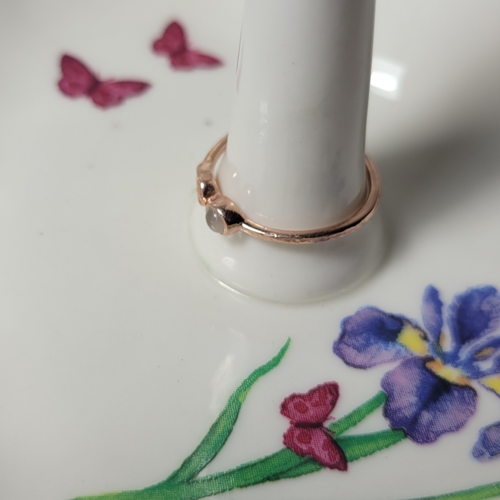 ❤ 925-SILVER RING BRONCE COLOR SIZE 7 - Picture 4 of 8